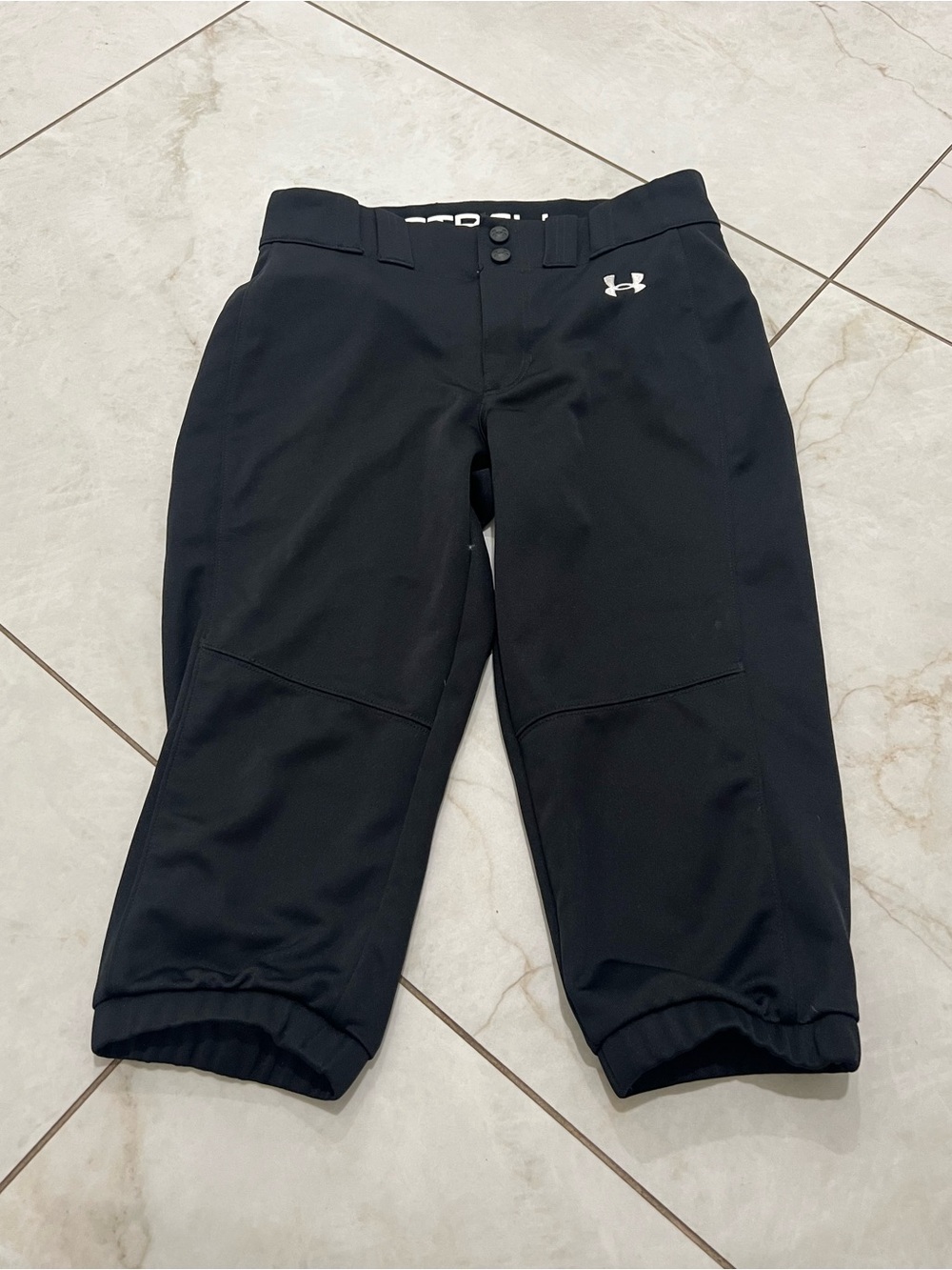 Under Armour Black Utility Softball Pants Size Small